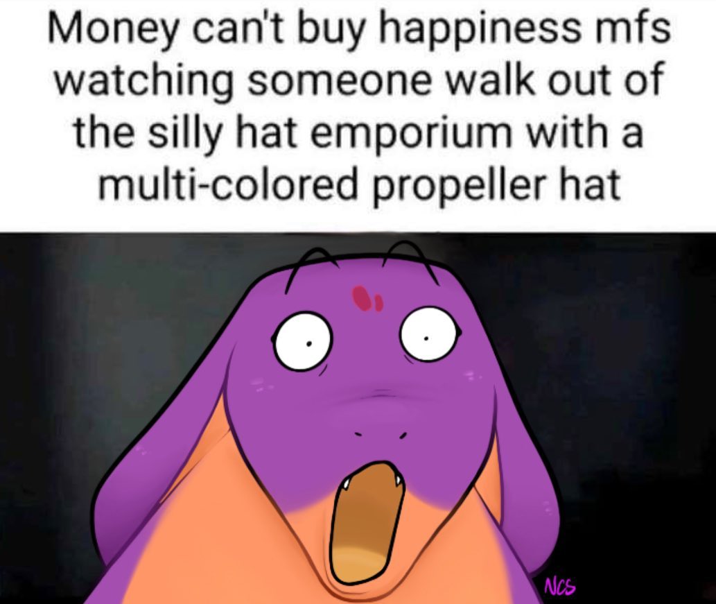 Money can't buy happiness meme
