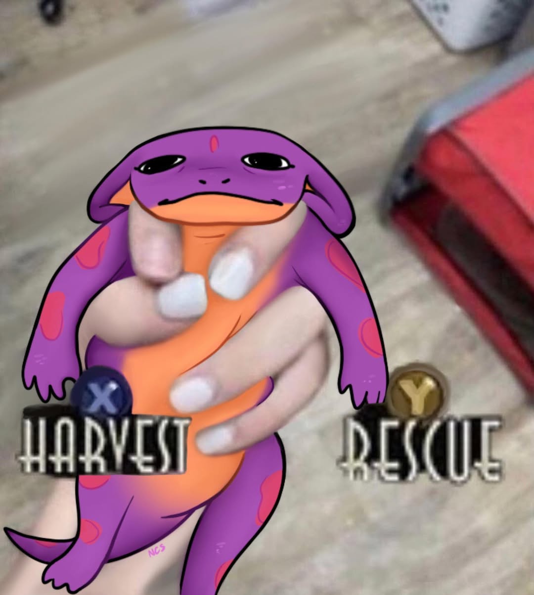 Harvest rescue meme
