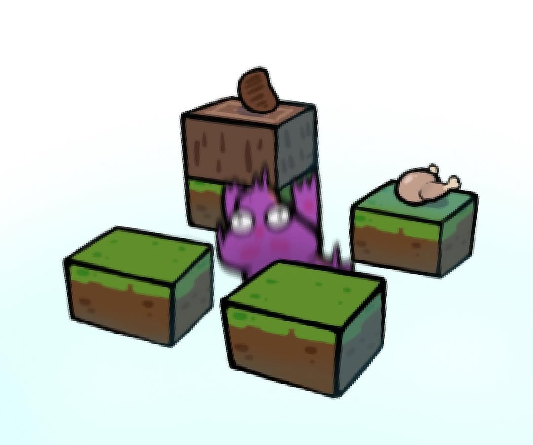 Minecraft blocks meme
