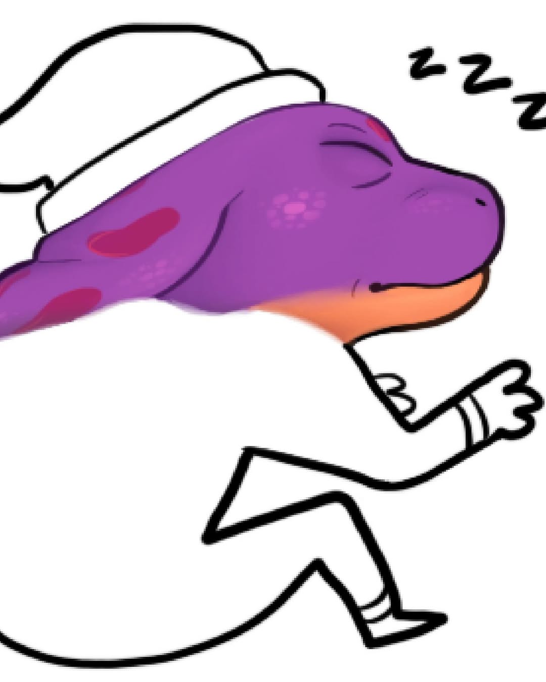 Sleeping peacefully meme