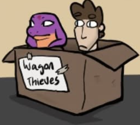 Wagon Thieves cardboard box meme