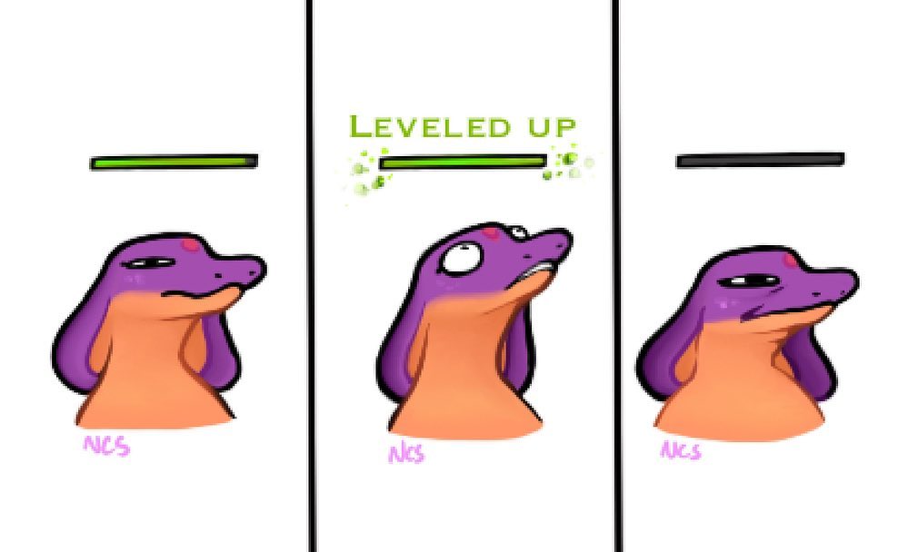 Leveled up meme
