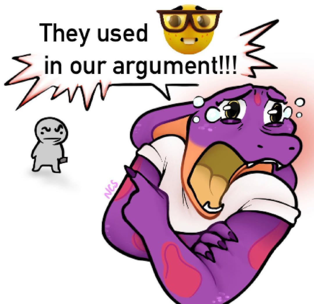 Emoji argument meme